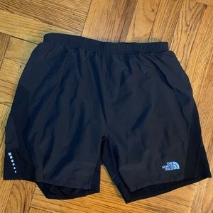 The North Face Men’s Black Running Shorts